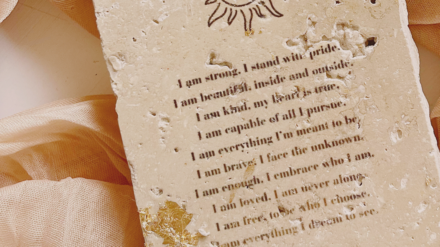 Feature Image Keepsake | Personalised Stone Gift