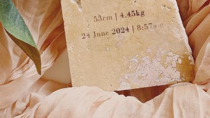 Baby Birth Details Keepsake | Personalised Stone Gift