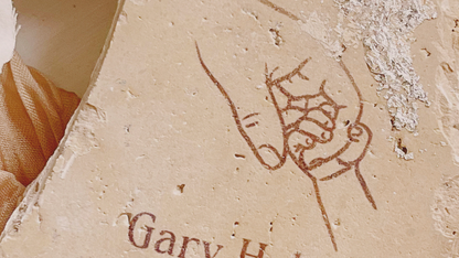 In Loving Memory Keepsake | Personalised Stone Tribute for Loved Ones